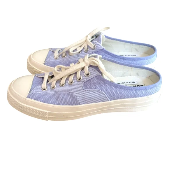 Converse Mule Slip On Chuck 70 All Star  Lavender Sapphire Sneakers W 9.5 /M 7.5 - Picture 4 of 9